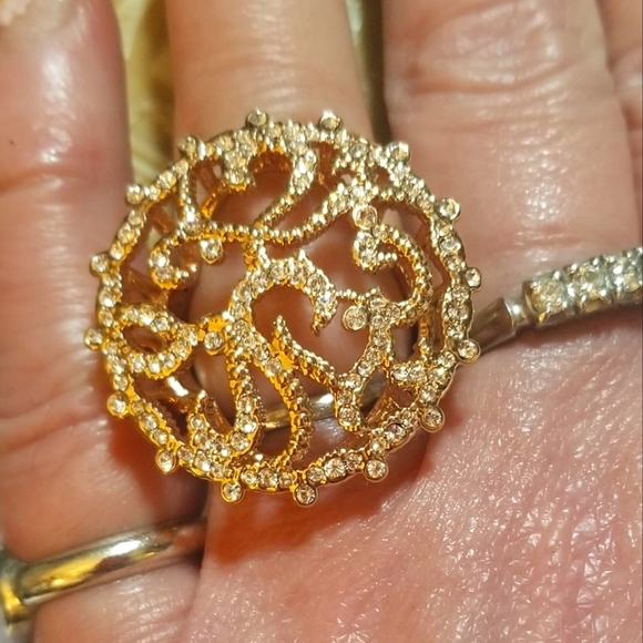 Doris Panos Jewelry - NWT Doris Panos 18k Rose Gold Plated Cocktail Ring